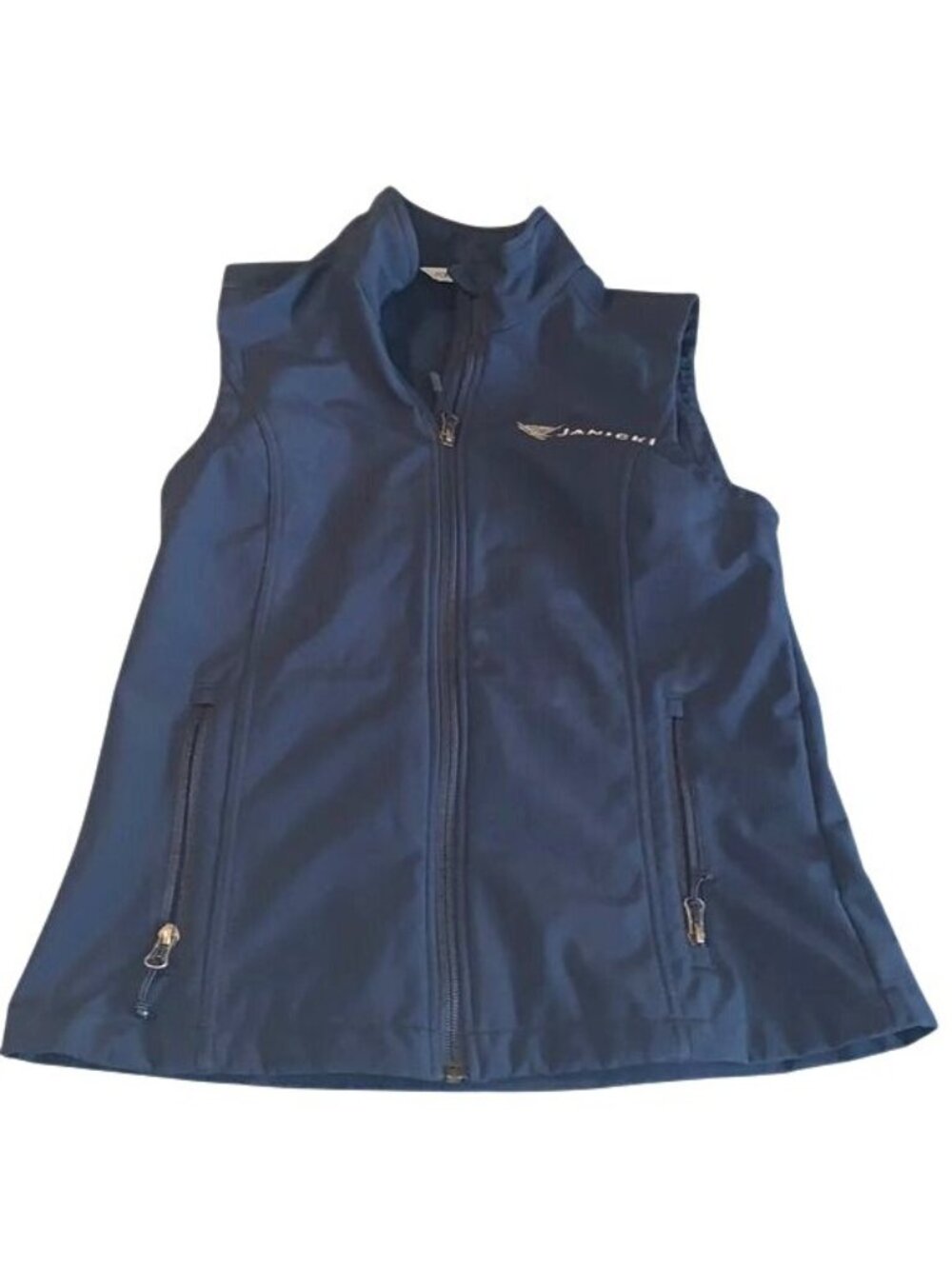 Port Authority Womens Soft Shell Vest S Navy Blue Polyester